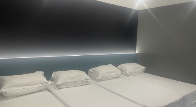 Кровать в общем номере Haiwan E-sports Homestay (Guogou)