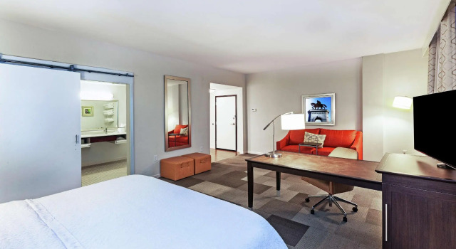 Двухместная студия Accessible Hampton Inn & Suites by Hilton Houston North IAH