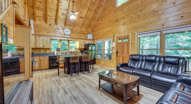 Riverfront Ellijay Cabin w/ Deck + Pool Access!