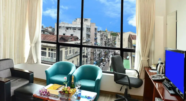 Двухместный номер Deluxe с видом на город Hotel Grand United - Chinatown