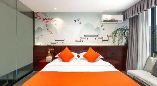 Люкс Deluxe Guangzhou Xiangyue Yaxuan Hot Spring Homestay