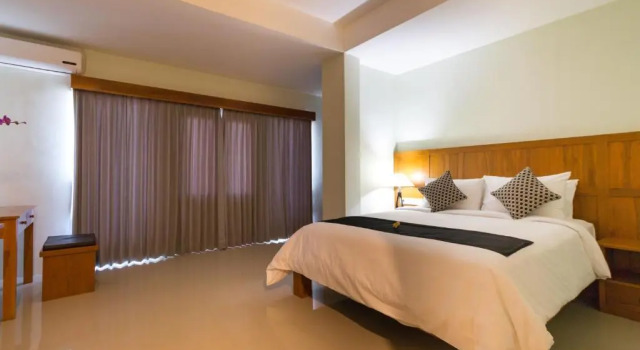 Двухместный номер Deluxe с балконом AB Hotel Kuta