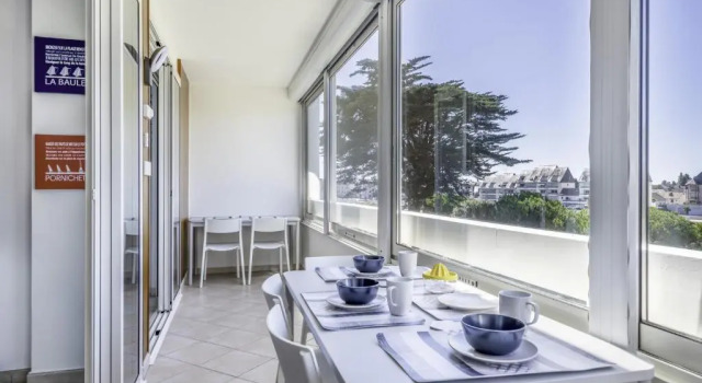 Séjour à 4 ou 6 avec vue sur la marina
