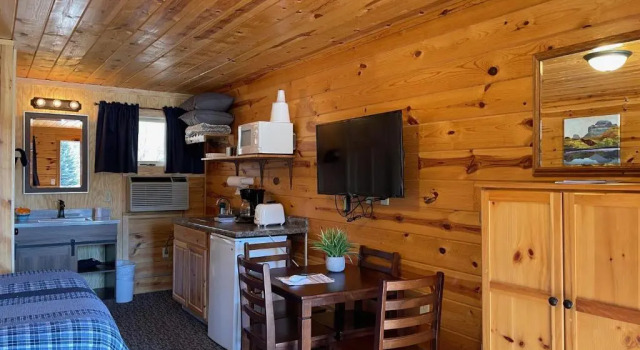 Двухместный номер Deluxe Mountain View Lodge & Cabins