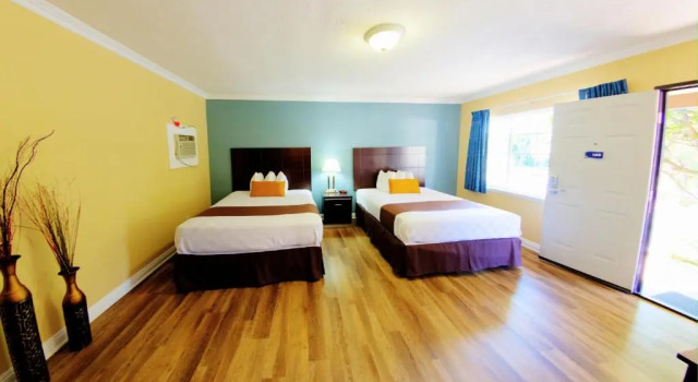 Четырёхместный номер Standard Palm Tropics Motel
