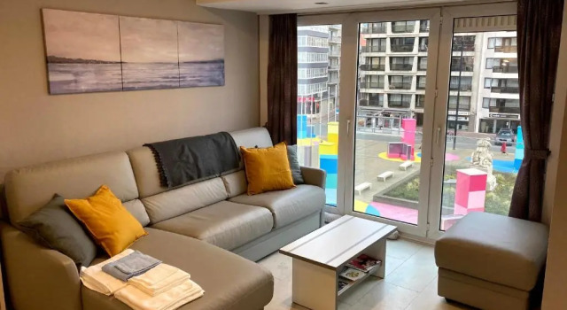 Studio met zeezicht op Heldenplein