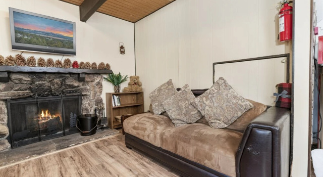 Pinecone Cabin - Cozy And Charming Cabin In A Prime Location! Beautiful Wood Burning Fireplace! 2 Bedroom Home