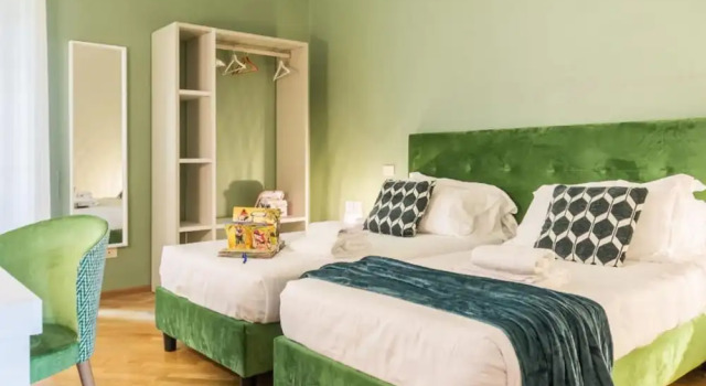 Апартаменты с 3 комнатами с балконом и с видом на реку Family Apartments Rinascimento Palace