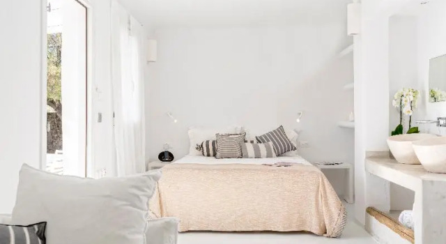 Двухместный номер Superior с балконом и с видом на море Ostraco Suites