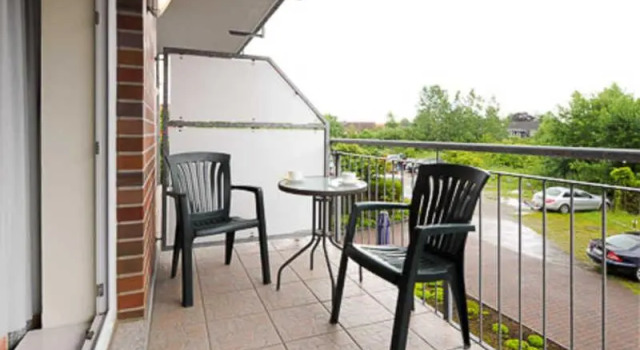 Двухместный номер Standard с балконом Apartments im Nordseegartenpark