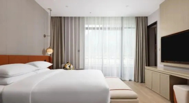 Люкс Deluxe с видом на реку Home2 by Hilton Chongqing Wushan