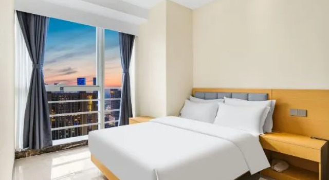 Люкс Deluxe M·Starry Sky Hotel (Hexie Plaza)