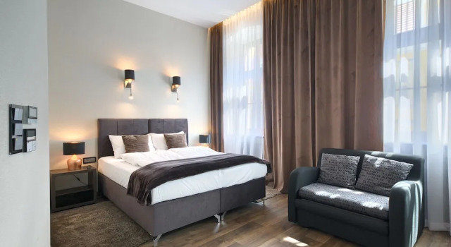 Двухместный люкс с видом на город Aparthotel New Lux
