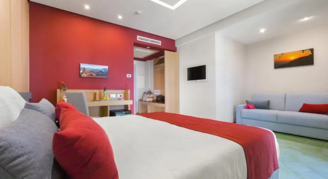 Четырёхместный номер Comfort Hotel O Sole Mio