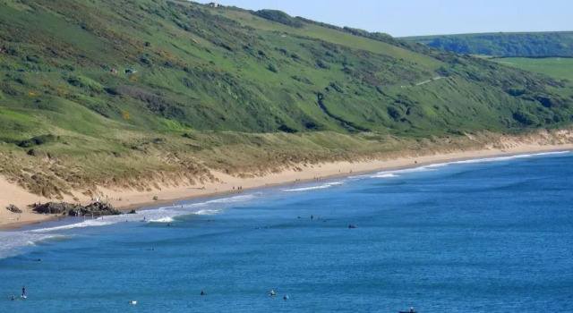 Апартаменты Devon Beach Court, sea views of Woolacombe