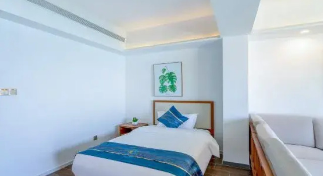 Люкс с 2 комнатами с видом на море Xianghai Time Hotel (Tsuen Wan Sea World)