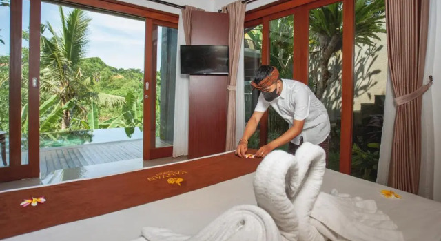 Вилла с 2 комнатами с красивым видом из окна Yanyan Resort Ubud