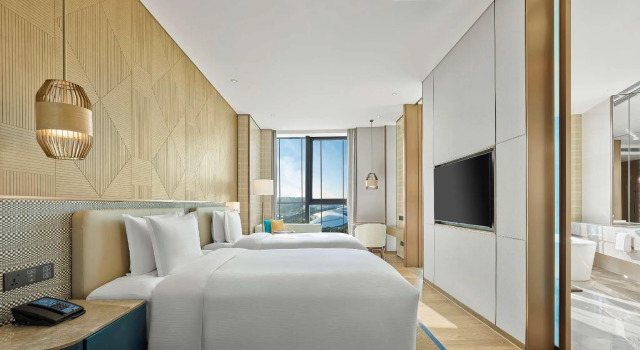 Двухместный номер Deluxe Hilton Hainan Ocean Flower Island