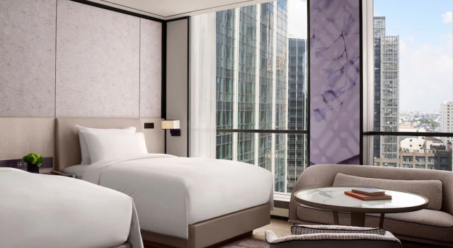 Двухместный клубный номер Standard с видом на город The Ritz-Carlton, Suzhou