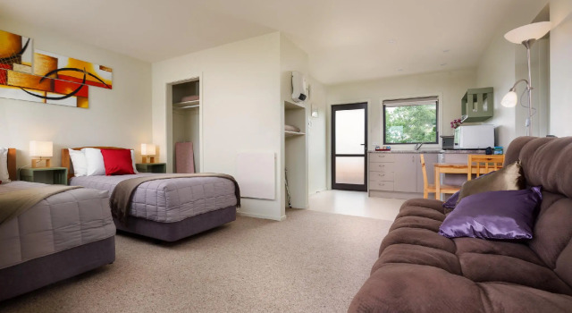 Двухместная студия Longbourne Lodge Motel Mosgiel