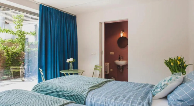Het Oplaadpunt bed, bike, hike, 4-8 p, Rezerwuj Hotel Hotele w Bruksela z parkingiem, Parking