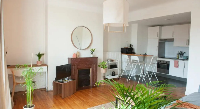 Апартаменты с 2 комнатами Appartement spacieux avec balcon et parking