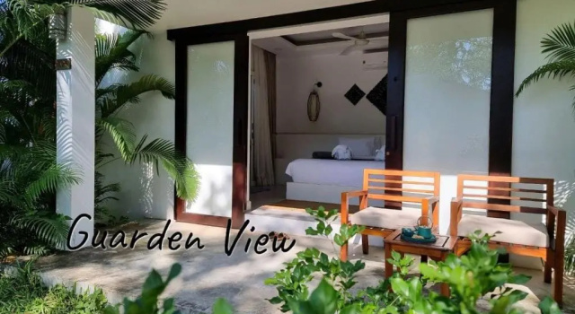 Двухместное бунгало Deluxe с видом на сад Sahaa Beach Resort