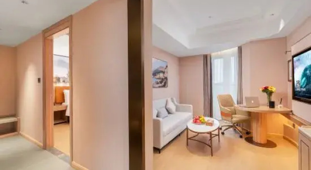 Люкс с видом на город Vienna Hotel ( Zhanhua Runze Square Branch)