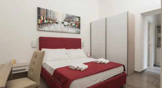 Трёхместный номер Deluxe Bed&BikeRome GIULIO CESARE