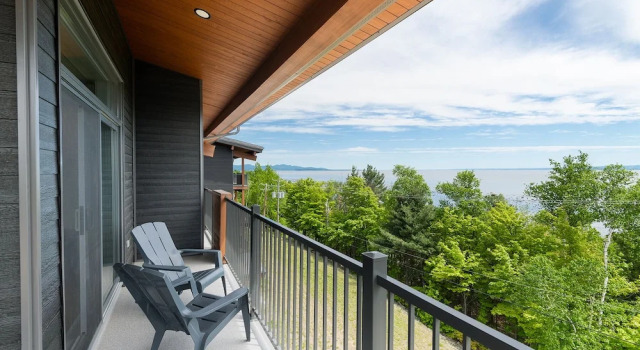 Апартаменты с 2 комнатами с видом на реку Les Appartements du Massif de Charlevoix