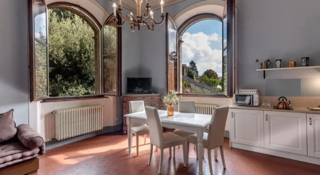 Апартаменты с видом на сад Appartamenti Villa Mascagni