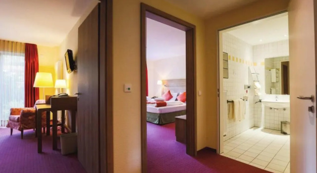 Семейный номер Standard с панорамным видом Nashira Kurpark Hotel
