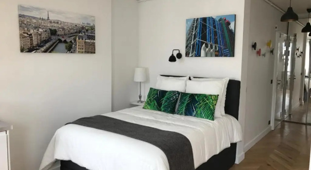 Студия Appartement Seine et Marais