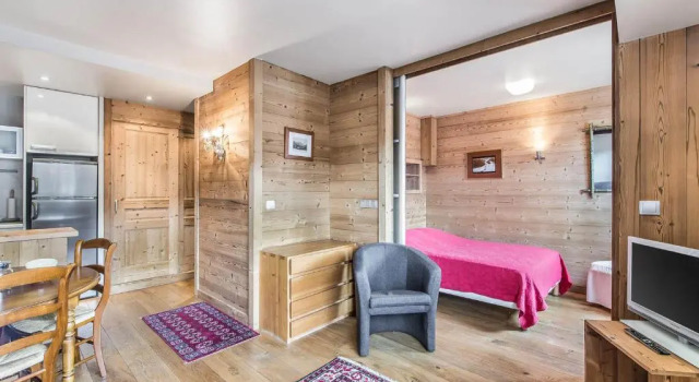 Appartement Megève, 2 pièces, 3 personnes - FR-1-453-106, Забронировать Апартаменты/квартира Апартаменты Межев, рядом с Горнолыжный подъемник Мутели, Апартаменты/квартира