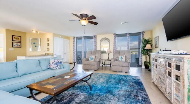 Номер Standard Gulf Shores Surf & Racquet 801a 3 Bedroom Condo