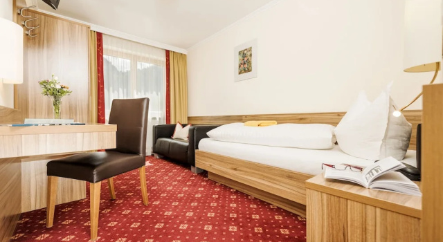 Одноместный номер Standard с балконом Hotel Finkenbergerhof