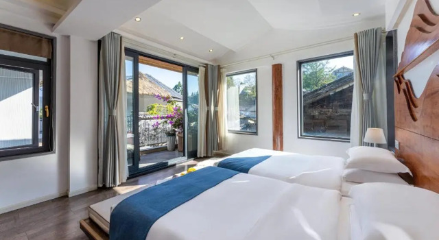Двухместный номер Standard Xinyue Suying Hot Spring Holiday Hotel