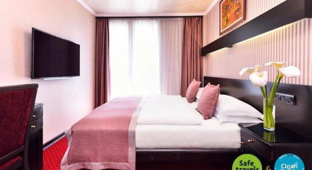 Двухместный номер Deluxe Prezident Hotel Novi Sad - Outdoor Pool & Spa