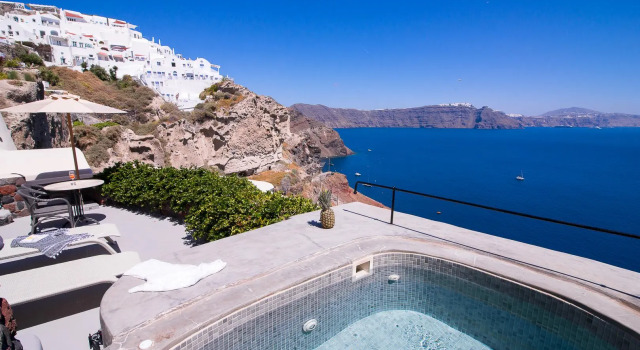 Двухместный люкс Deluxe Pezoules of Oia