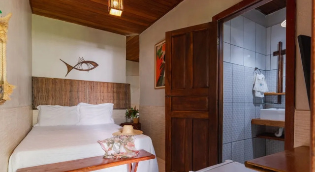 Pousada Villa Mares, Rezervovat Vila Hotely v Bahia se snídaní, Snídaně