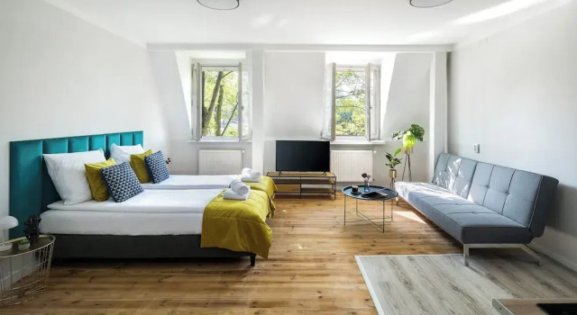 Двухместные апартаменты Superior с видом на город GA Apartments