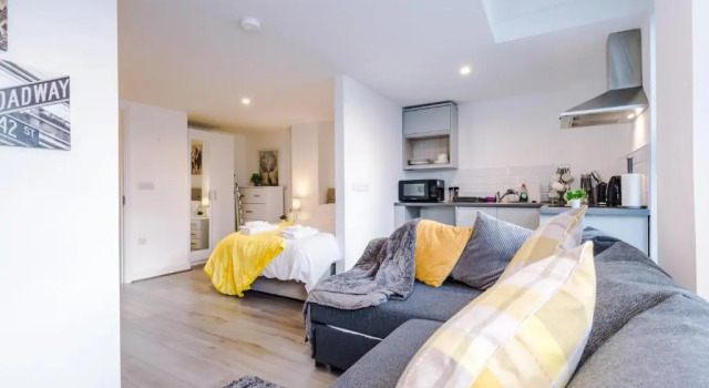 City Centre Cosy Studio Apartments, Забронировать Апартаменты/квартира Ливерпуль Мерсисайд, рядом с Железнодорожная станция Ливерпуль-Джеймс-стрит