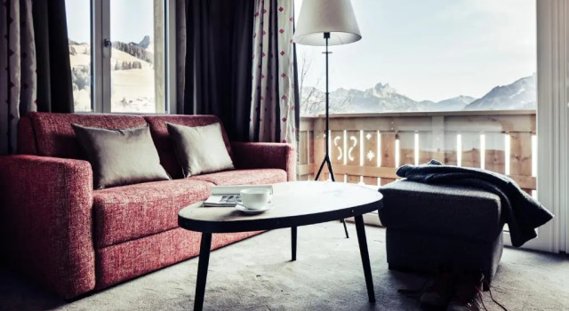 Семейный люкс с 2 комнатами Biohotel Bergzeit
