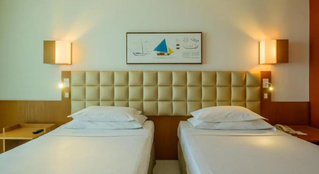 Двухместный номер Superior с частичным видом на море Hotel Luzeiros São Luis