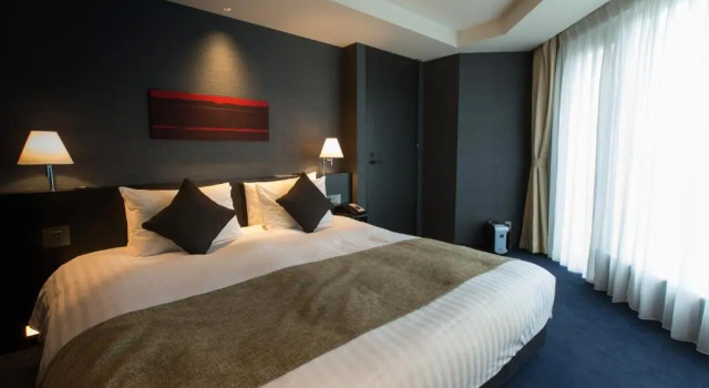 Двухместный люкс с балконом The Gate Hotel Kaminarimon by Hulic