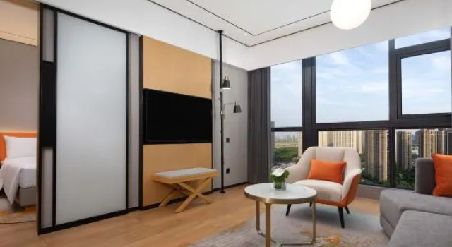 Двухместный люкс Hilton Garden Inn Hangzhou Xiaoshan
