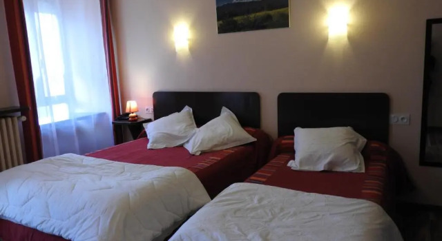 Süper oda Hostellerie de la Poste