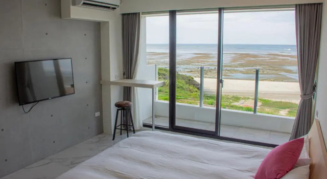 Standard- dobbelt værelse med havudsigt Beach Front Villa