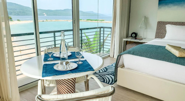 Номер Deluxe с видом на море Misibis Bay