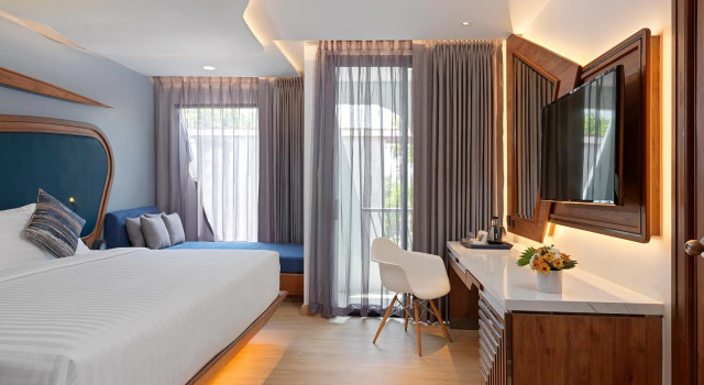 Двухместный номер Deluxe с видом на море The Oceanic Sportel Phuket - SHA Extra Plus